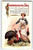 Thanksgiving Postcard Women Feeds Turkeys Pink Of Perfection Fairman 1914