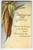 Thanksgiving Postcard Corn Stalk Hurrah For The Pumpkin Pie Series 984 Unposted
