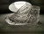 Clear Art Pressed Glass Daisy & Button Pattern Shoe Slipper Child Bootie Vintage