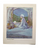 Religious Christmas Greeting Card Holy Prayer Mother And Baby Jesus Embossed Art