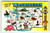 Postcard Greetings From Washington State Map Postcard Colourpicture Chrome