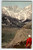 Mount Whitney Sierra Nevada Chrome Postcard Union Oil 76 Gas 1941 Gasoline
