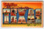 Greetings From Texas Vintage Large Big Letter Linen Postcard 1956 Curt Teich