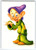 Dopey Snow White And The Seven Dwarfs Disney Postcard Vintage Unused Cute Pose