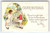 Easter Postcard Boy Girl Outside Flowers Vintage Greetings E-204 Embossed 1919