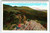 Mt. Mitchell And Motor Road The Pinnacle Western North Carolina Linen Postcard