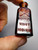 Amber Antique Poison Medicine Bottle Dauber Skull & Crossbones TINCT Iodine M6