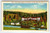 Mount Airy North Carolina White Sulphur Springs Blue Ridge Linen Postcard Unused