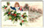 1907 Tuck's Christmas Postcard Holly Child Antique Virginia Embossed Country 102