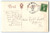 Vintage 1910 Christmas Postcard, Girl w/ Puppy Dog, Juvenile Series Embossed