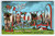 Greetings From Wisconsin American's Dairyland Cows Large Letter Postcard Kropp