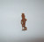 Mr Peanut Brown Lapel Pin Planters Nuts Pinback Original Plastic Vintage 1950's