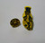 Mr Peanut Lapel Pin Planters Peanuts Hard Plastic NOS Uncommon Yellow Vintage