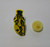 Mr Peanut Lapel Pin Planters Peanuts Hard Plastic NOS Uncommon Yellow Vintage