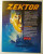 Zektor Arcade FLYER 1982 Original Sega Vintage Video Game Space Age Art Sheet