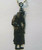 Vintage Halloween Plastic Witch Keychain Gothic Spooky Gift Black Creepy Cool