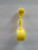 Mr Peanut Yellow Measuring Spoon Scoop 1950's Planters Peanuts Kitchenware