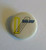 Duran Duran Vintage 1980's Badge Button Pin Pop New Wave White Band Logo 1.25"