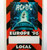 AC/DC Backstage Pass Ballbreaker Laminated Hard Rock Music 1996 Europe Red Black