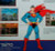 Taito Superman Arcade FLYER Original 1988 Video Game Paper Art Comic Super Hero