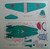 Airplane Toy Vintage Jack Armstrong Tru-Flite Model Russian Stormovik GM Cereal