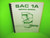 Bally Sente SAC 1A Original Video Arcade Game System Service Manual w Schematics