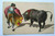 Bull & Matador Postcard Vintage Series 5376 Suerte De Gallear 1909 Bullfight
