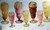 Ice Cream Soda Floats Milkshake Vintage Diecut Paper Signs 1950s Diners Lot Of 7