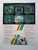 Super Sprint Atari Arcade Flyer Art Print Original 1986 Video Game Auto Racing