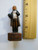 Charles Dickens ANRI Mr Pecksniff Vintage Hand Carved Wood Figurine Italy 1920's