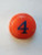Vintage Pinball Machine Bumper Cap Original 1950s Red Orange Marble #4 Small
