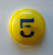 Vintage Pinball Machine Bumper Cap Part Original 1950s Yellow Marble #5 Small