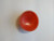 Pinball Machine Game Bumper Cap Vintage Original 1950s Plain Red Marble Deco #1