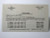 Shamrock Williams 1956 Pinball Machine Score Card Instructions NOS Original S-3