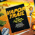 Vapor Trail Arcade Flyer Original Data East Video Game Art Print Space Age 1990