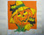 Halloween Vintage Crepe Paper Napkins Scarecrows Owl Crow Pumpkin Head Lot Of 2
