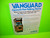 Centuri VANGUARD Original Vintage 1981 Video Arcade Game Promo Sales Flyer Adv.