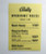 Bally Operators Prices List Arcade Game & Bingo Pinball Nov 1 1955 Beach Beauty