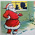 Santa Claus Outside Window Christmas Postcard Metropolitan News Unused 1105