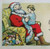 Santa Claus Christmas Postcard Metropolitan News Series 1105 Vintage Unused