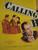 Calling Homicide Movie Poster 1956 Original Vintage 41" x 27" Folded Bill Elliot