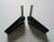Capcom Pinball Machine Flipper Bat Set Of 2 With Star Logo Black 3" With Shaft