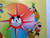 Disney Mickey Mouse Club Original Poster Licensed 1970s Donald Duck Pluto Minnie