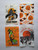 Vintage Halloween Candy Trick Or Treat Bags Green Witch Haunted House Lot Of 4