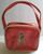 Childs Zebra Vintage Handbag Vinyl Strap Purse Bag Vintage NOS Red Retro Fashion