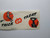 Mr Peanut Halloween Wax Paper Steamer Banner Original 1940s Planters Peanuts Art