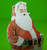 Santa Claus Diecut Christmas Club Vintage Paterson Lakeview Savings Bank NJ