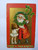 Tuck Santa Claus Christmas Postcard Series 501 Embossed Saxony Nebraska 1912