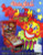 Punchy The Clown Vintage Pinball FLYER Alvin G And Company NOS 1993 Original