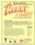 HEAVY UNIT By GRAND 1988 ORIGINAL NOS VIDEO ARCADE GAME MACHINE FLYER BROCHURE